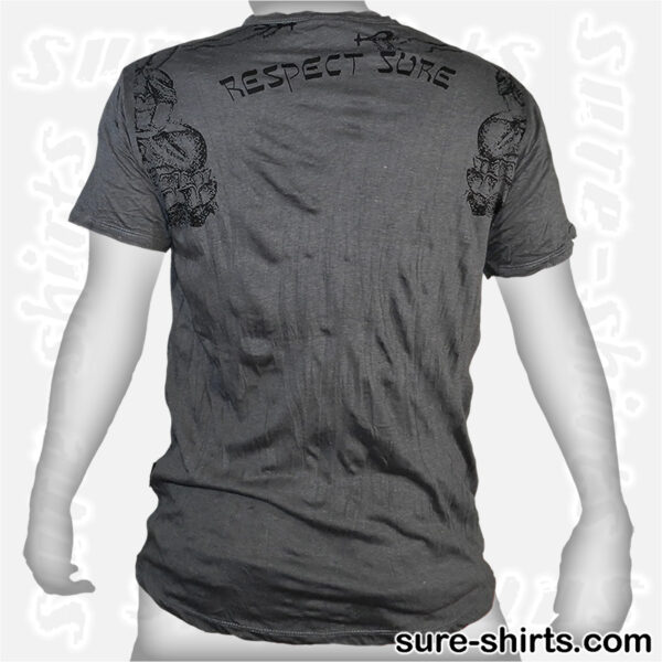 Buddha Respect - Dark Grey Tee size L