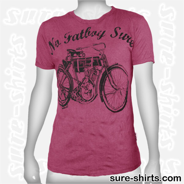 Vintage Harley - Ruby Red Tee size M