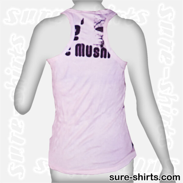 Magic Mushrooms - Light Pink Women Tank Top / Singlet