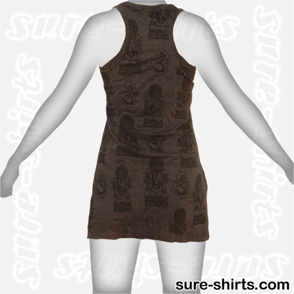 Little Ganeshas - Black Women Tank Dress / Sundress