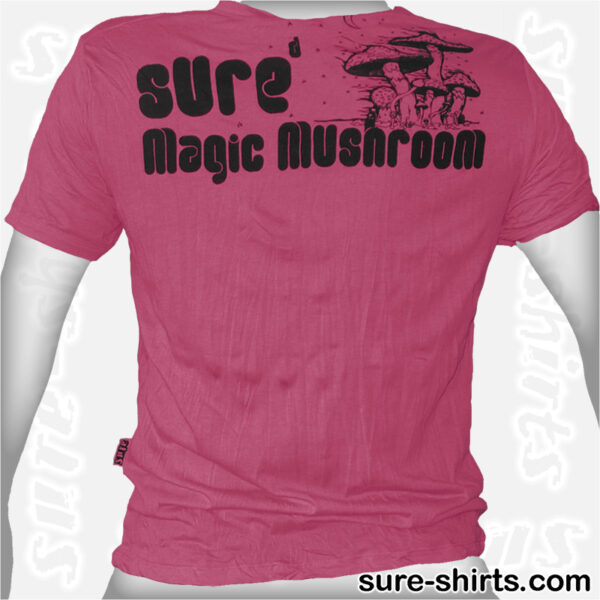 Magic Mushrooms - Ruby Red Tee size M