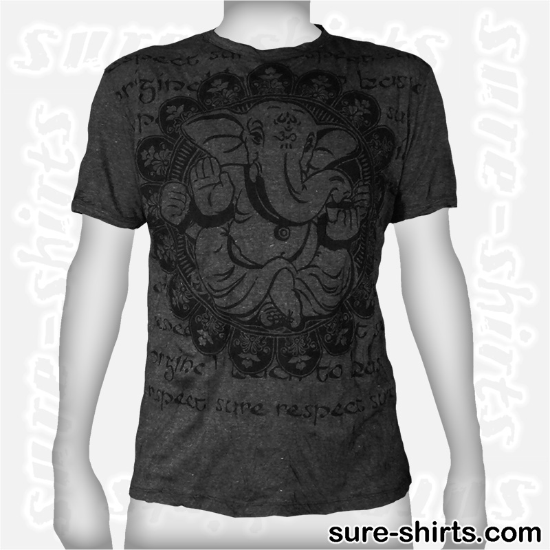 Ganesha Relaxed - Black Tee size L