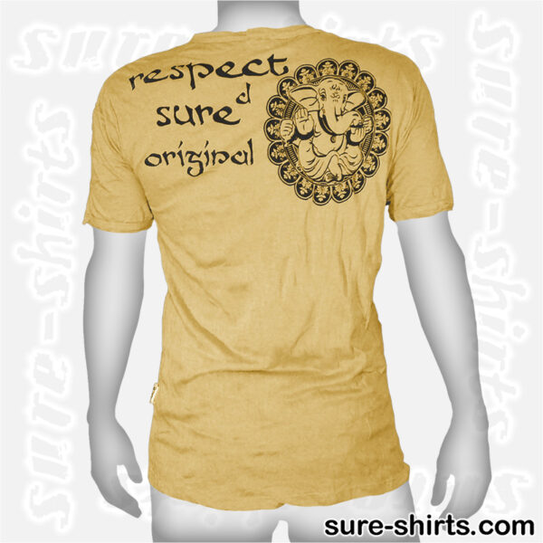 Ganesha Relaxed - Yellow Tee size L