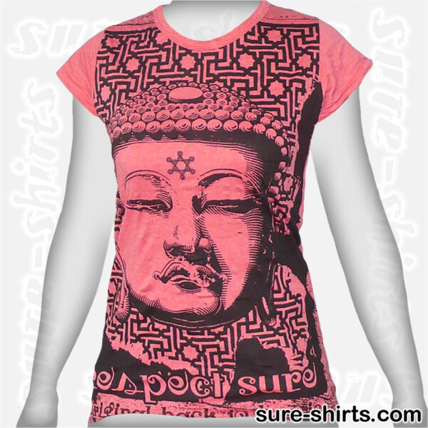 Great Buddha - Salmon Red Women Tee