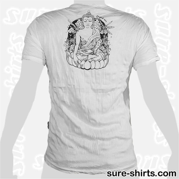 Siddhartha Gautama - White Tee size M