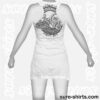 Cozy Ganesha - White Women Tank Dress / Sundress