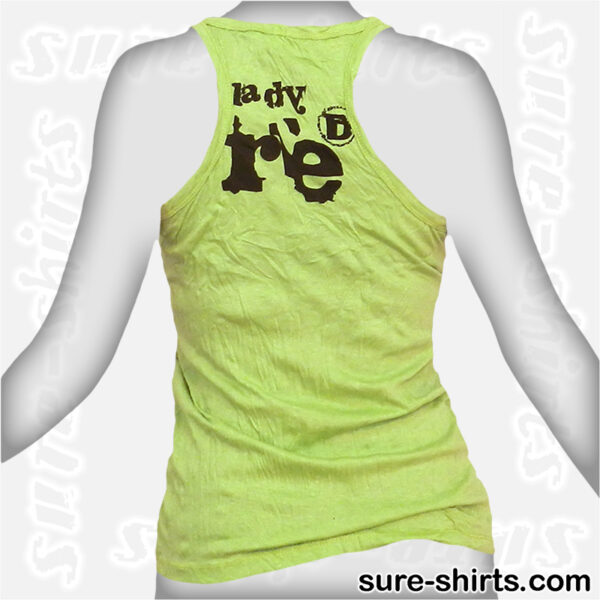 Cozy Ganesha - Light Green Women Tank Top / Singlet