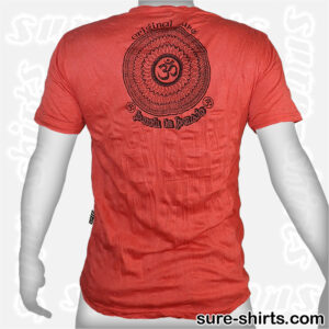 Lotus Blossoms - Red Tee size M