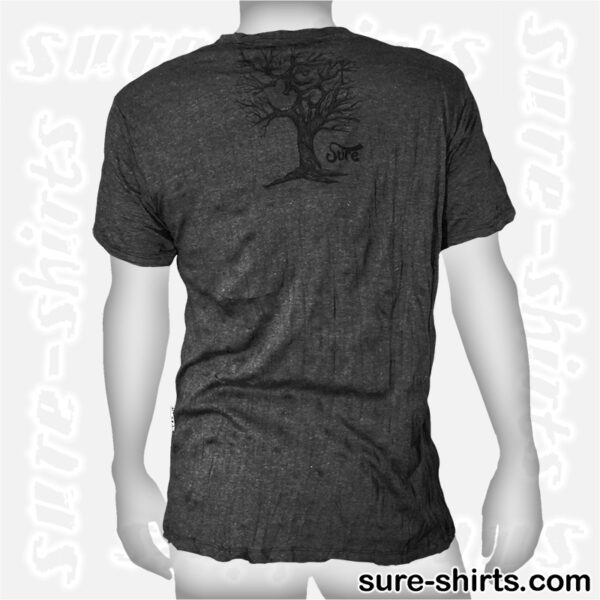 Om Tree Sketch - Black Tee size L