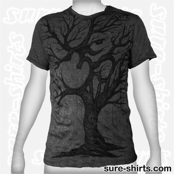 Om Tree Sketch - Black Tee size M