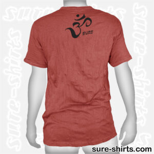 Root Chakra Tree - Brown-Red Tee size L