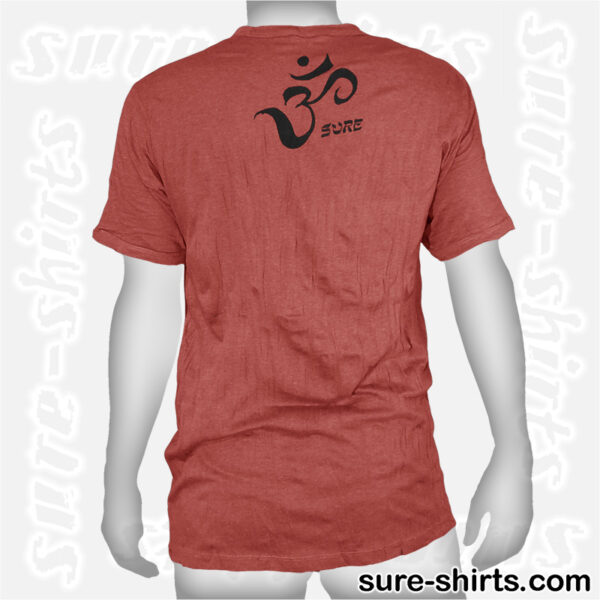 Root Chakra Tree - Brown-Red Tee size L