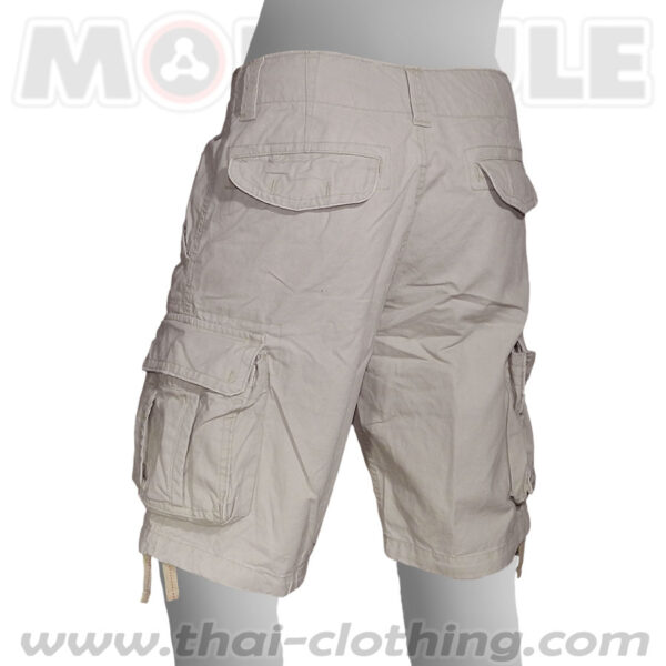 Molecule Pants Explorer Khaki Cream Cargo Shorts