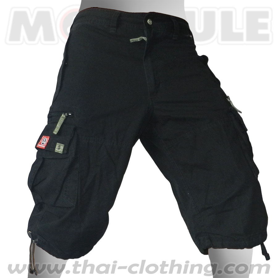 3/4 Pants Men Japanese Baggy Cargo Shorts Cotton Calf Length Casual Trouser  Male Large Plus Size Harajuku Street Wear Shorts - Casual Pants - AliExpress