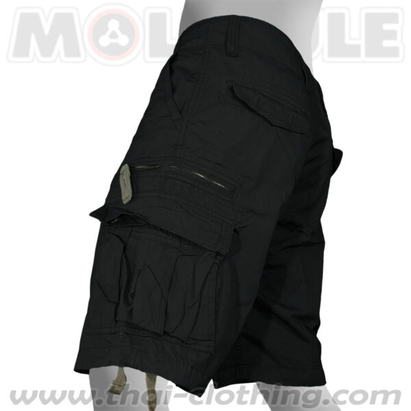 Molecule Pants Rambler Black Ripstop Cargo Shorts