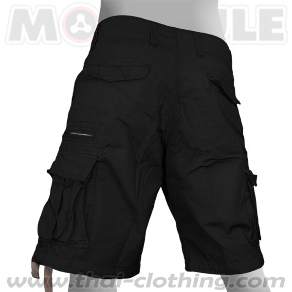 Molecule Pants Rambler Black Ripstop Cargo Shorts