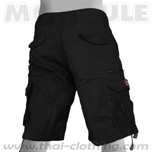 Molecule Pants Rambler Black Ripstop Cargo Shorts