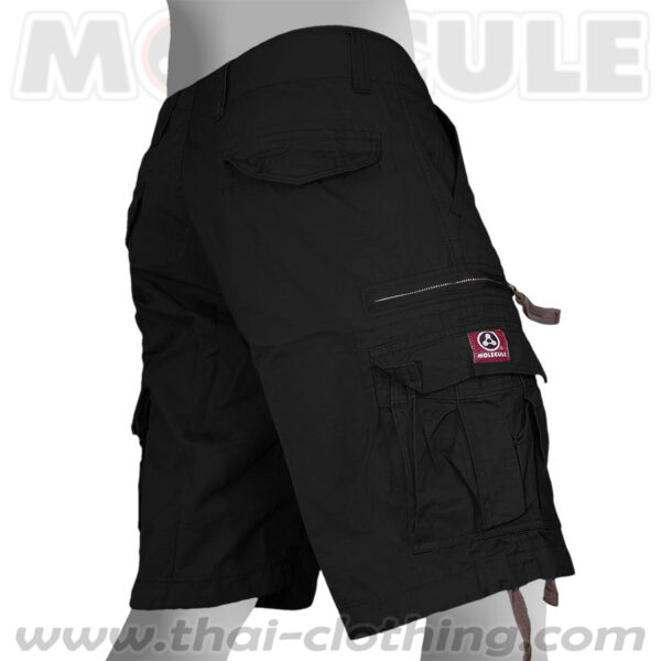 Molecule Pants Rambler Black Ripstop Cargo Shorts