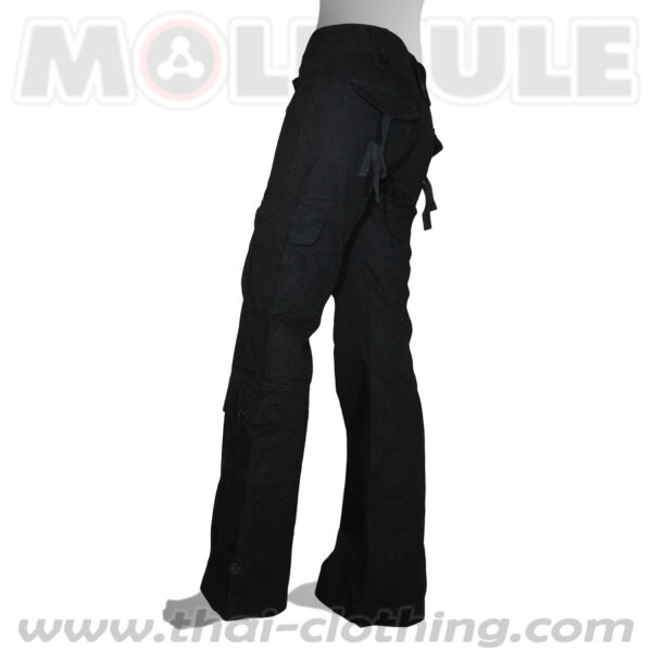 Molecule Women Pants Vogue Black (slim!)