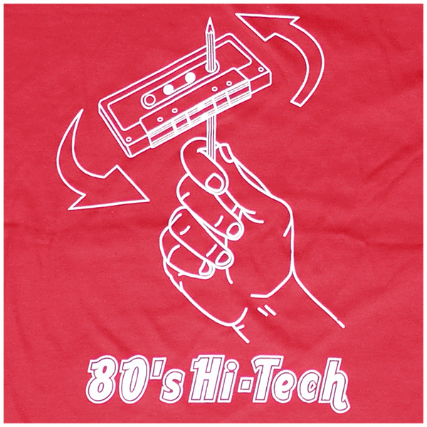 80s High-Tech - red ROCKY T Shirt