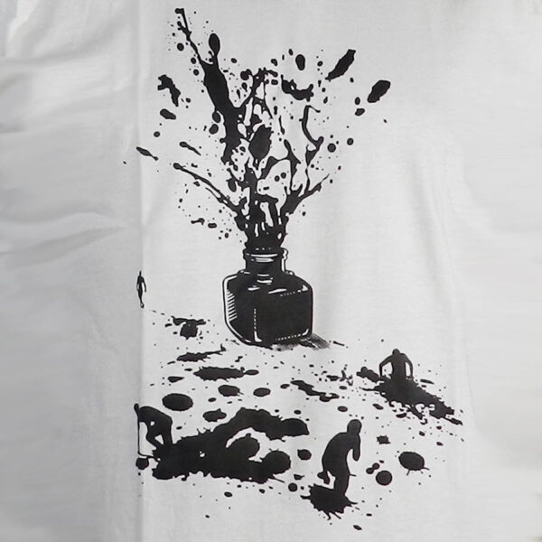 Splash Ink Men - white ROCKY T Shirt