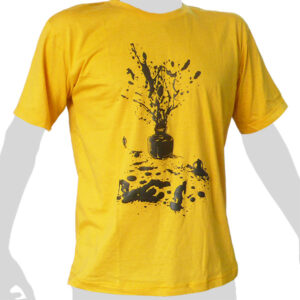 Splash Ink Men - yellow ROCKY T Shirt