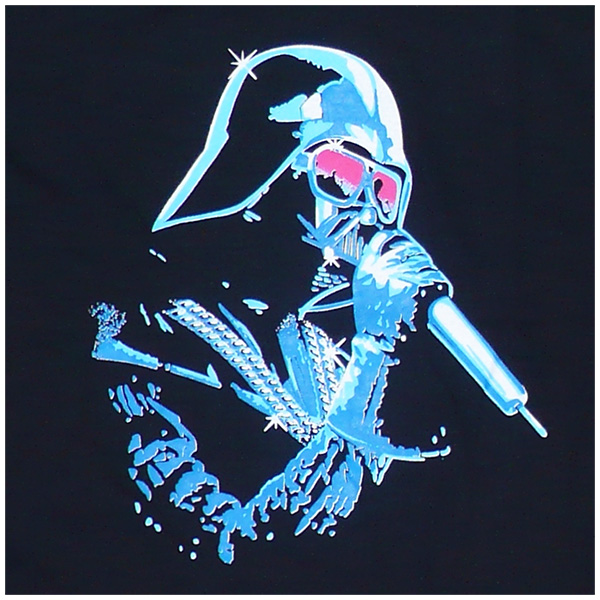 MC Darth Vader - black ROCKY T Shirt Thailand