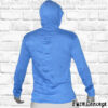 Graffiti Spray - Blue Pure Concept MEN Hoodie Longsleeve Shirt