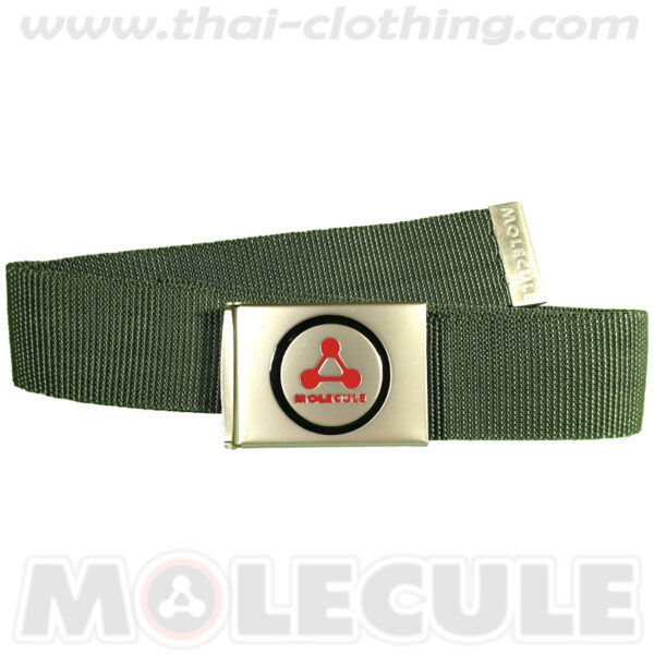 Molecule Canvas Buckle Belt B06 "Classic" - GREEN