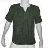 FaiLanna - Dark Green Natural Cotton T Shirts