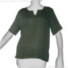 FaiLanna - Dark Green Natural Cotton T Shirts