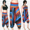 Harem Pants Dress - Fat Stripes