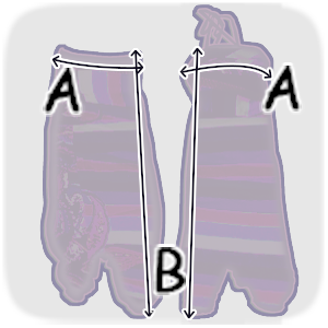 Rayon Pants Dress - Measurements
