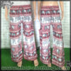 Rayon Elephant Pants - Cozy Cargo (slim!) - Red-White-Black